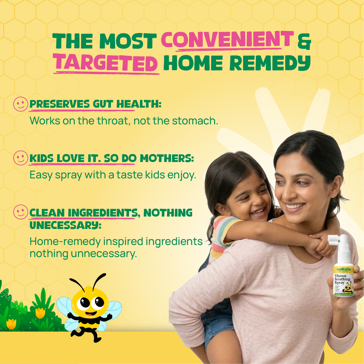 Throat Soothing Spray (Ages 2+), 240 Sprays