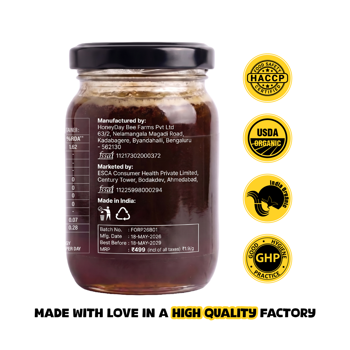SuperHoney | Raw Forest Honey with Royal Jelly & Bee Propolis