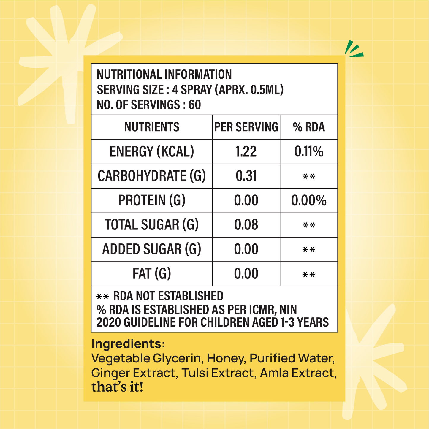 Throat Soothing Spray (Ages 2+), 240 Sprays