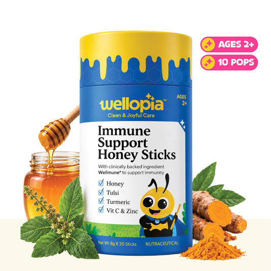Immune Support Honey Sticks for Kids (Ages 2+) | Daily Immunity Support