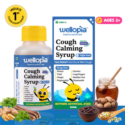 Day & Night Cough Care Duo |  Calm Their Cough, Comfort Their Day & Night.