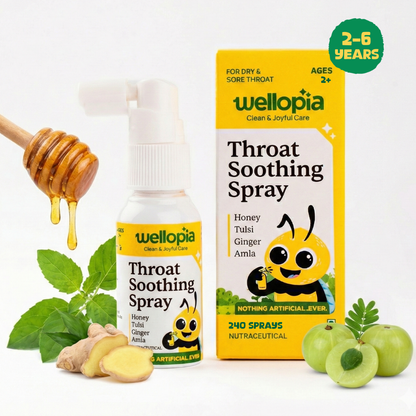 Kids' Throat Soothing Spray (Ages 2-6), 240 Sprays