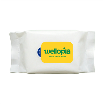Saline Wet Wipes, 25 Count (Ages 6 Months+)