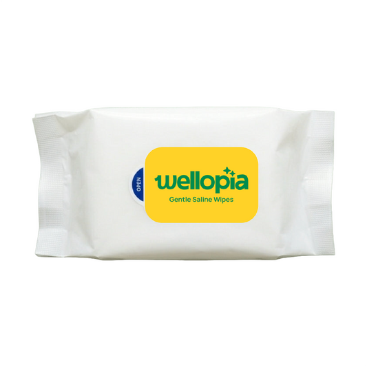 Saline Wet Wipes, 25 Count (Ages 6 Months+)