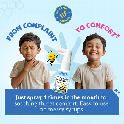 Peppermint Throat Soothing Spray (Ages 6+), 240 Sprays