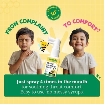 Throat Soothing Spray (Ages 2+), 240 Sprays