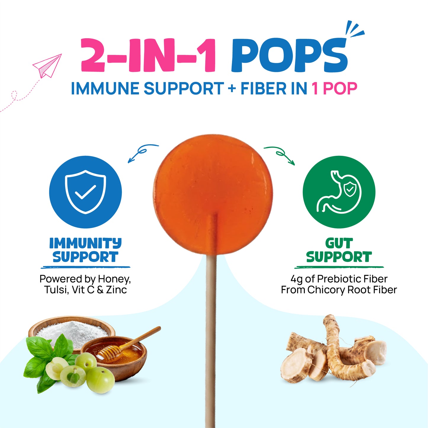Prebiotic Fiber Pops