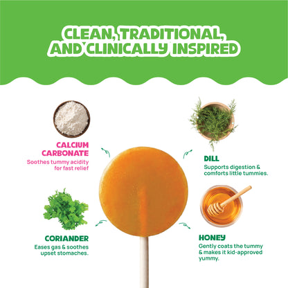 Tummy Soothing Pops (Ages 2+)