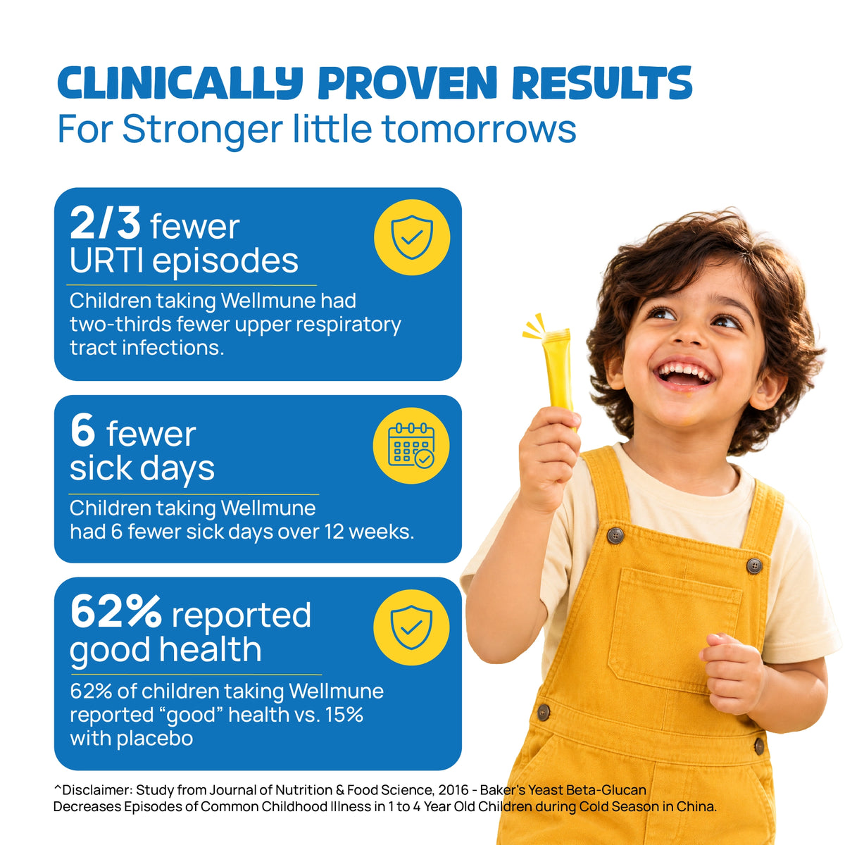 Immune Support Honey Sticks for Kids (Ages 2+) | Daily Immunity Support