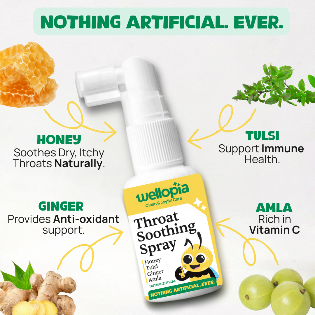 Kids' Throat Soothing Spray (Ages 2-6), 240 Sprays