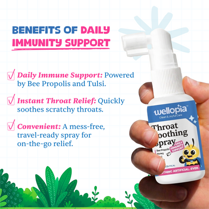 Daily Throat Care Spray (Ages 2+), 240 Sprays