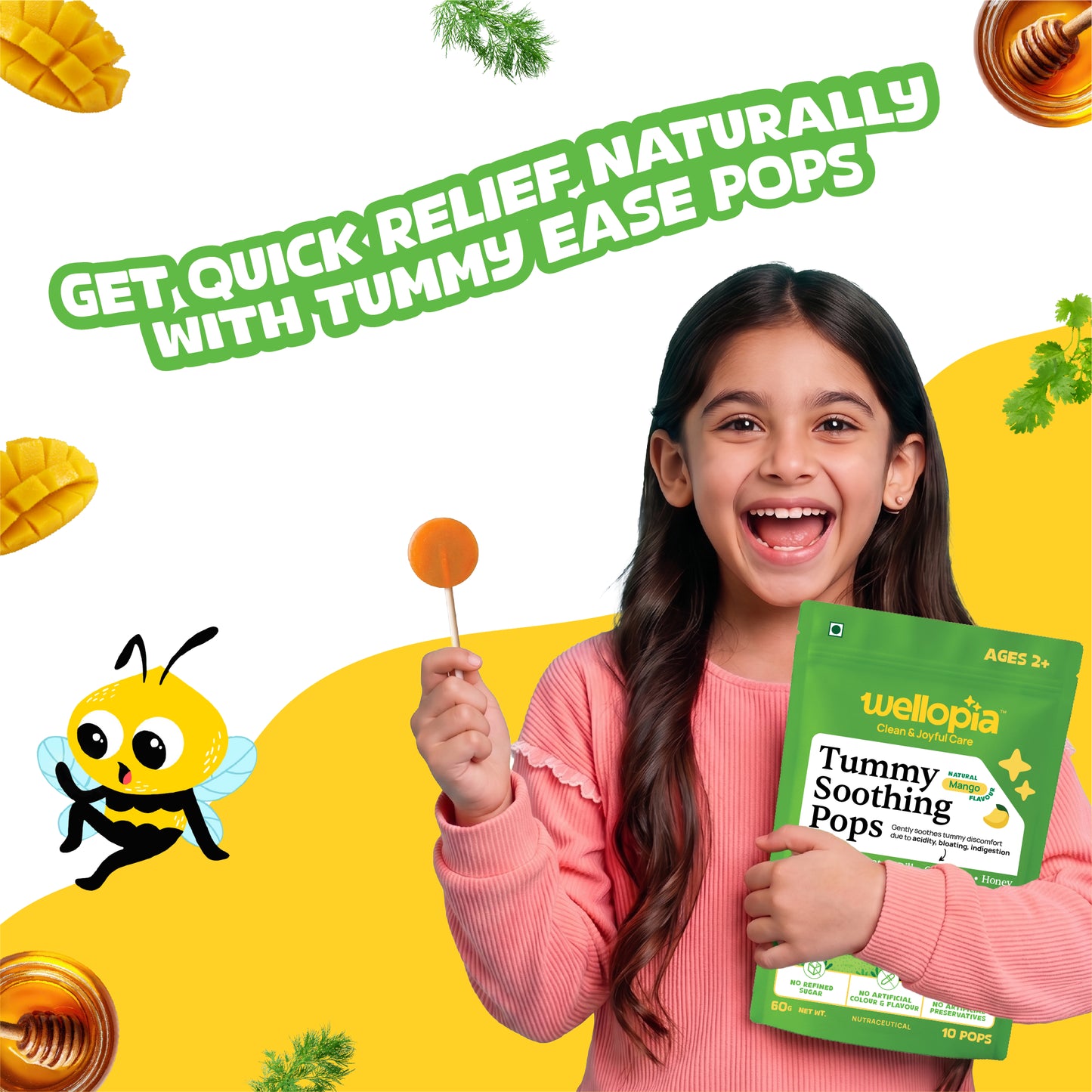 Tummy Soothing Pops (Ages 2+)