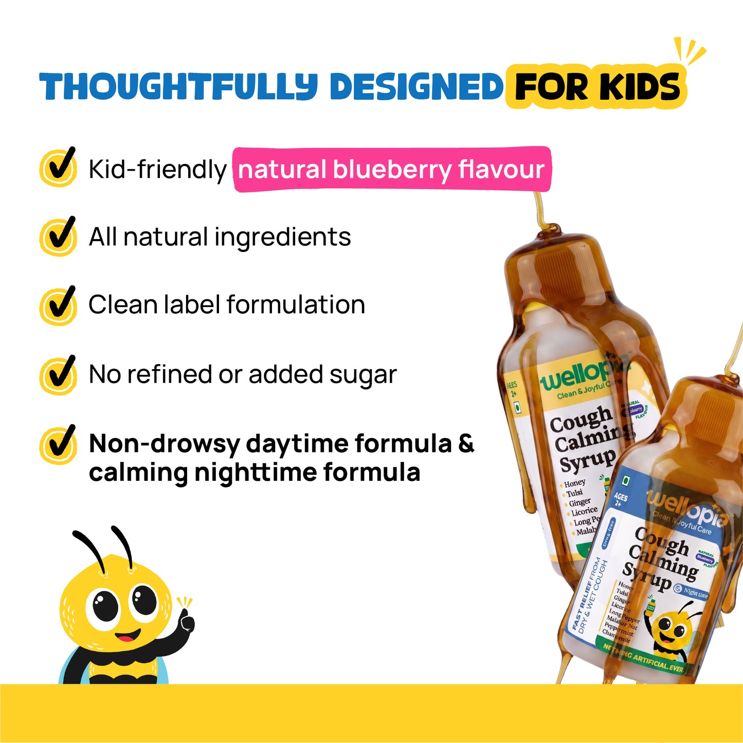 Day & Night Cough Care Duo |  Calm Their Cough, Comfort Their Day & Night.