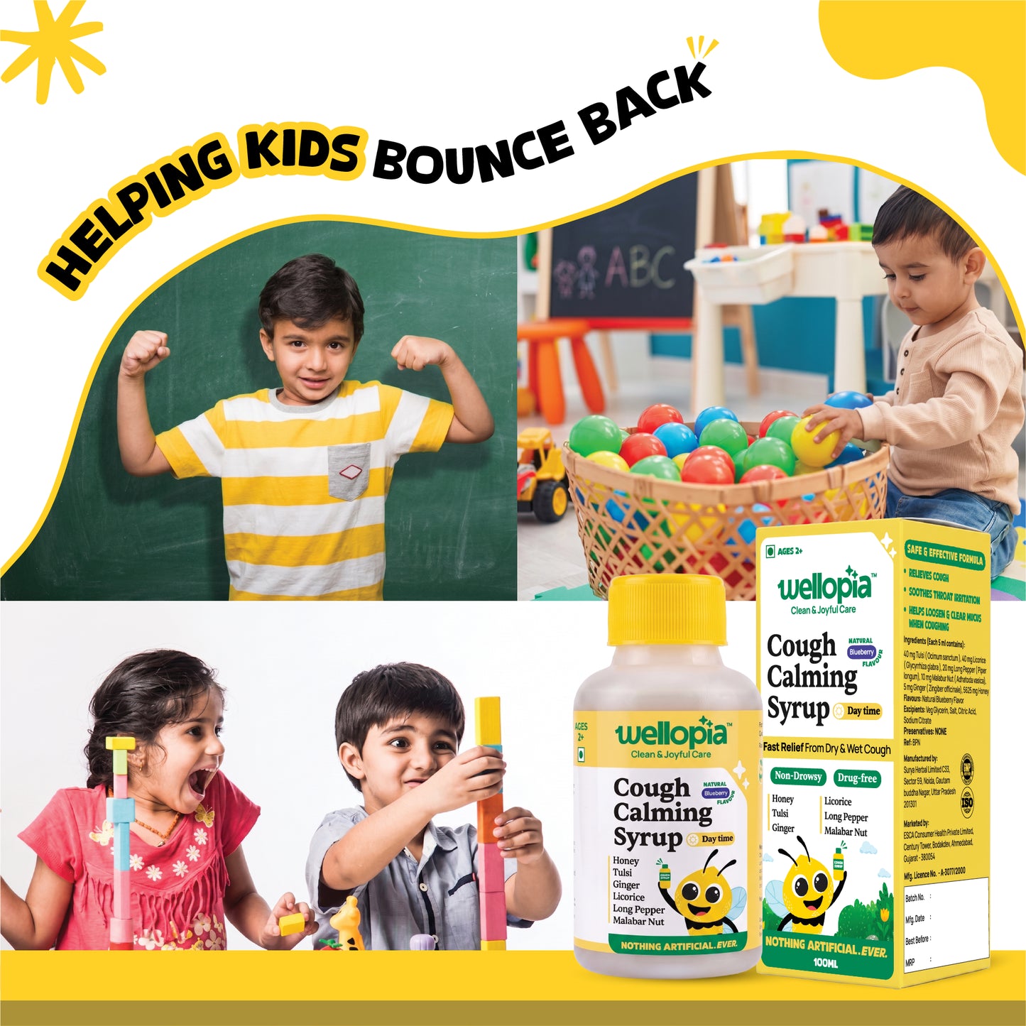 Cough Calming Syrup (Ages 2+) | Day time
