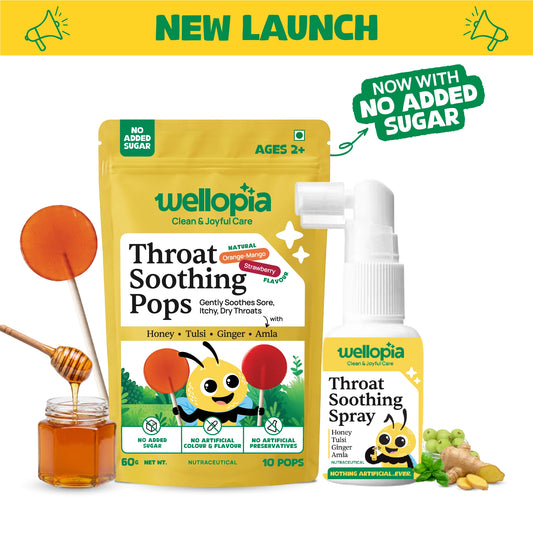 Kid's 2-Step Throat Care Ritual (Ages 2+)
