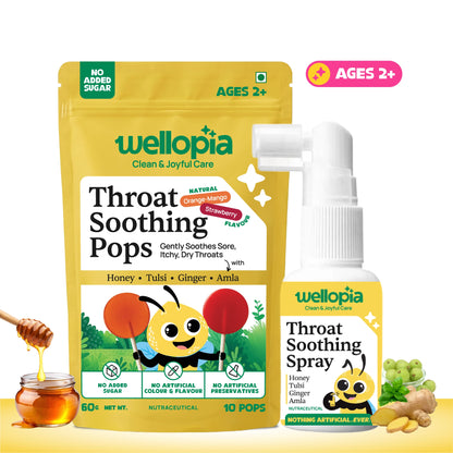 Kid's 2-Step Throat Care Ritual (Ages 2+)