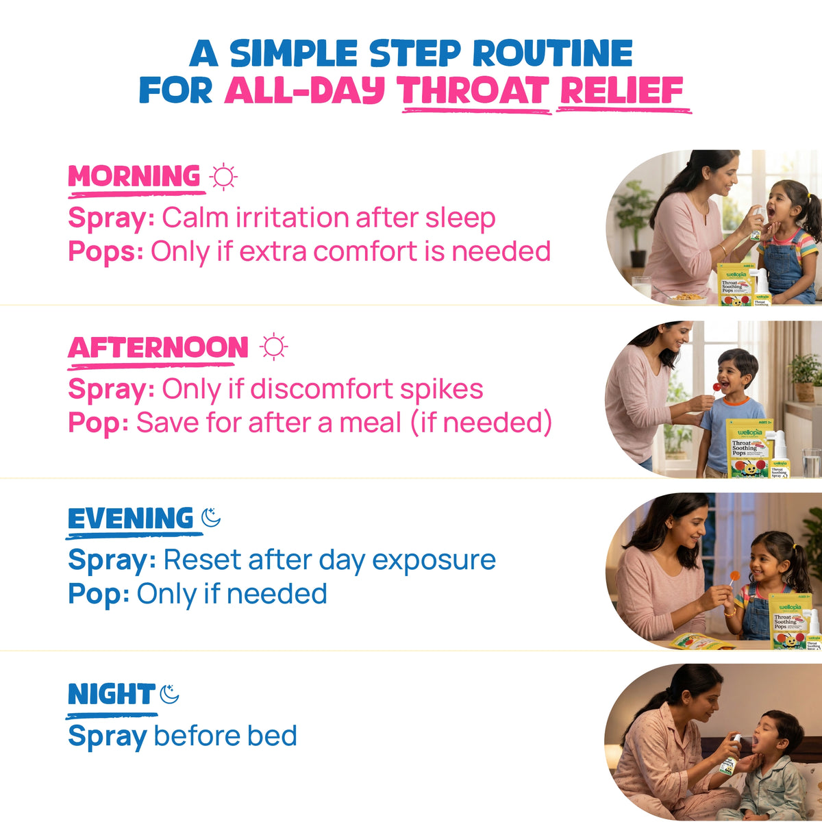 Kid's 2-Step Throat Care Ritual (Ages 2+)