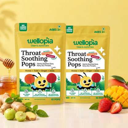 Throat Soothing Pops (Ages 2+)