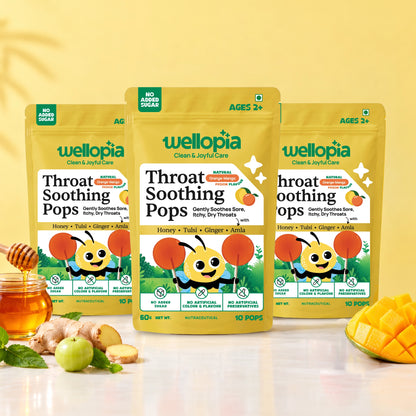 Throat Soothing Pops (Ages 2+)