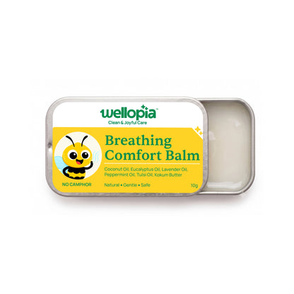 Breathing Comfort Balm | Gentle Camphor-Free Chest Rub for Kids
