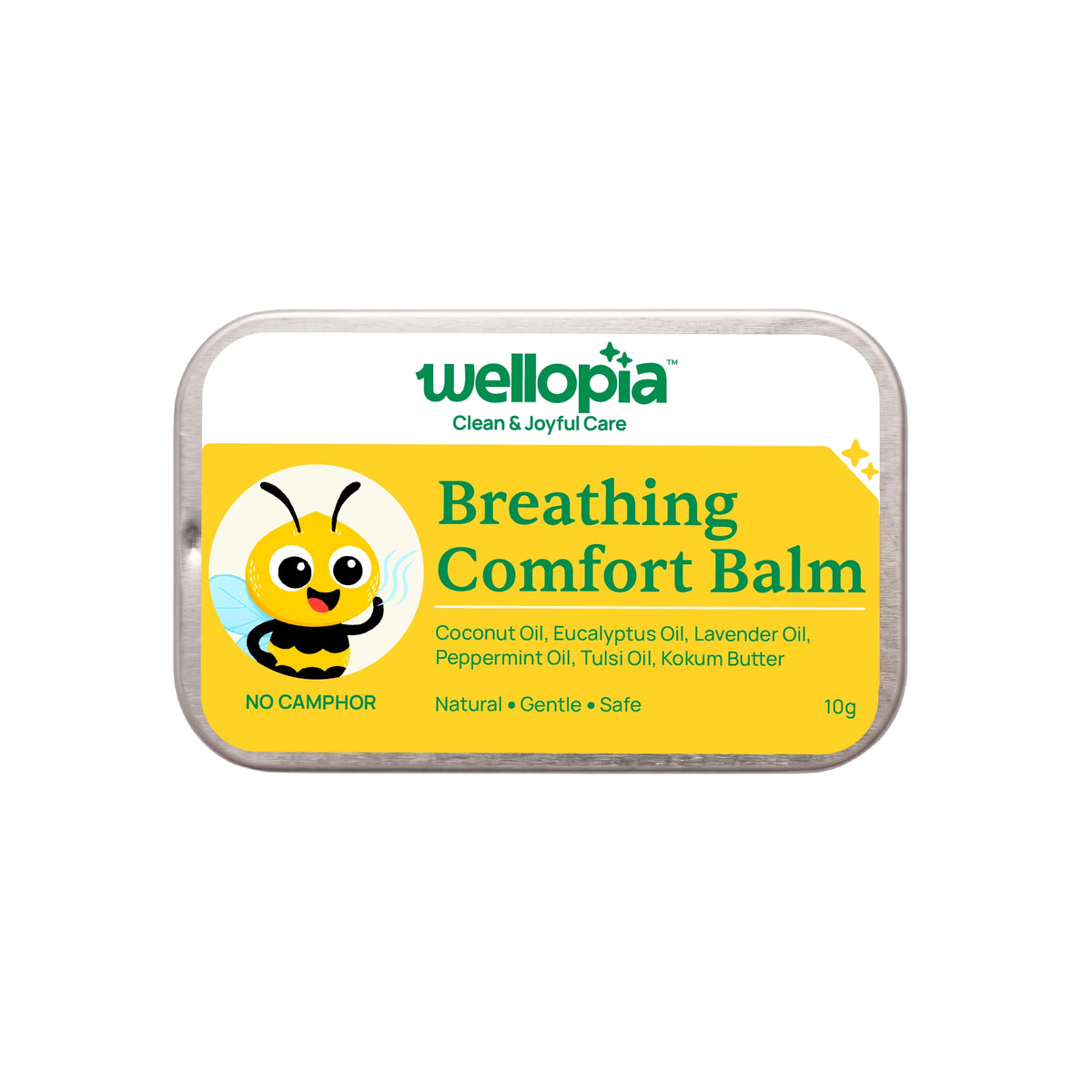 Breathing Comfort Balm | Gentle Camphor-Free Chest Rub for Kids
