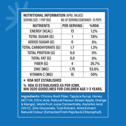 Immune Support Pops (Ages 2+)