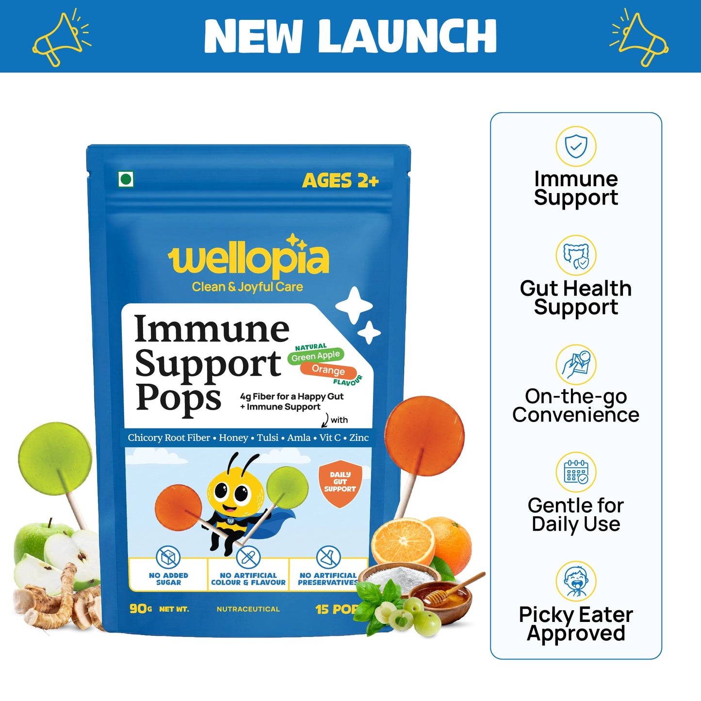 Immune Support Pops (Ages 2+)