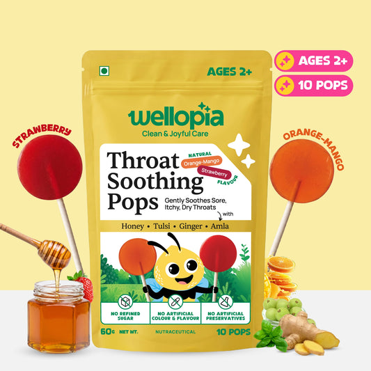 Throat Soothing Pops (Ages 2+)