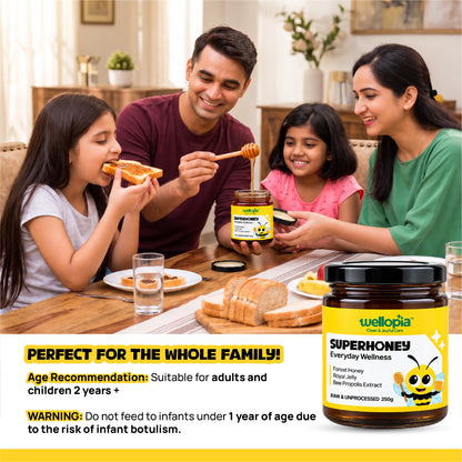 SuperHoney | Raw Forest Honey with Royal Jelly & Bee Propolis
