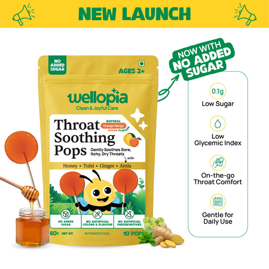 Throat Soothing Pops (Ages 2+) | No Added Sugar