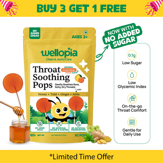 Throat Soothing Pops (Ages 2+) | No Added Sugar