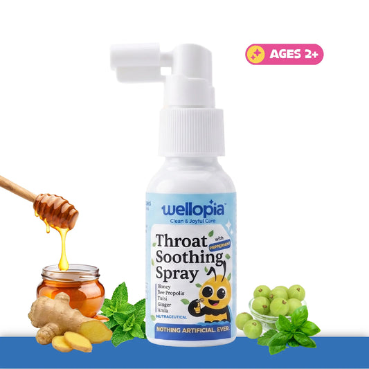 🎁 Peppermint Throat Soothing Spray (Ages 2+) | 240 Sprays - Starter (1 Pack)
