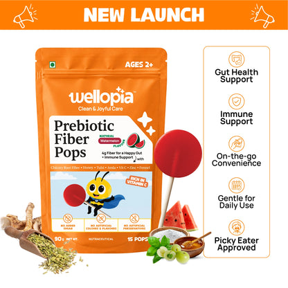 Prebiotic Fiber Pops | Ages 2+
