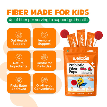 Prebiotic Fiber Pops | Ages 2+