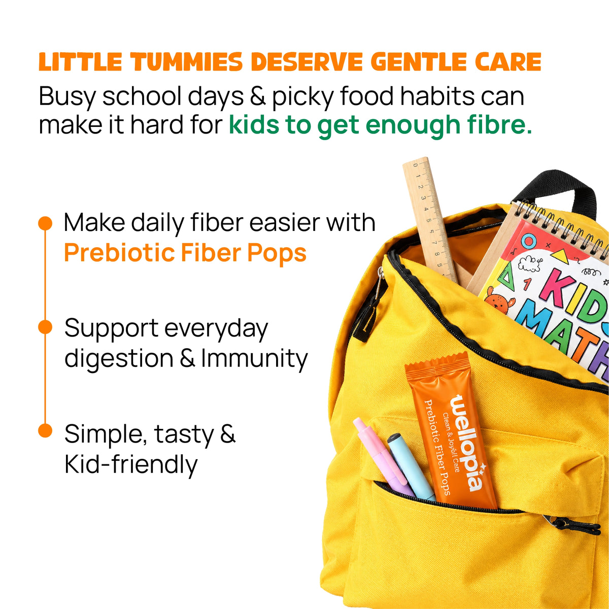 Prebiotic Fiber Pops | Ages 2+