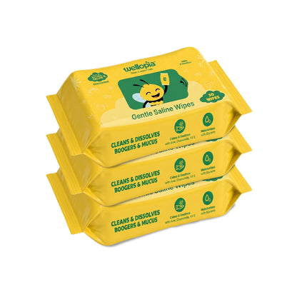 Saline Wet Wipes, 30 Count (Ages 6 Months+)