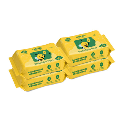 Saline Wet Wipes, 30 Count (Ages 6 Months+)