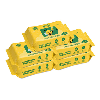 Saline Wet Wipes, 30 Count (Ages 6 Months+)