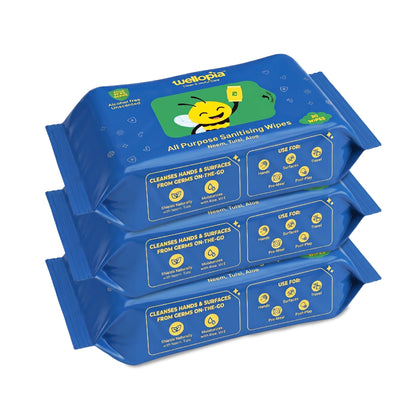All purpose Sanitising Wipes, 30 Count (Ages 6 Months+)