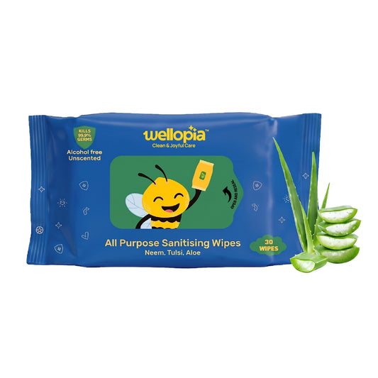 All purpose Sanitising Wipes, 30 Count (Ages 6 Months+)