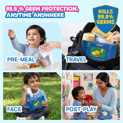 All purpose Sanitising Wipes, 30 Count (Ages 6 Months+)