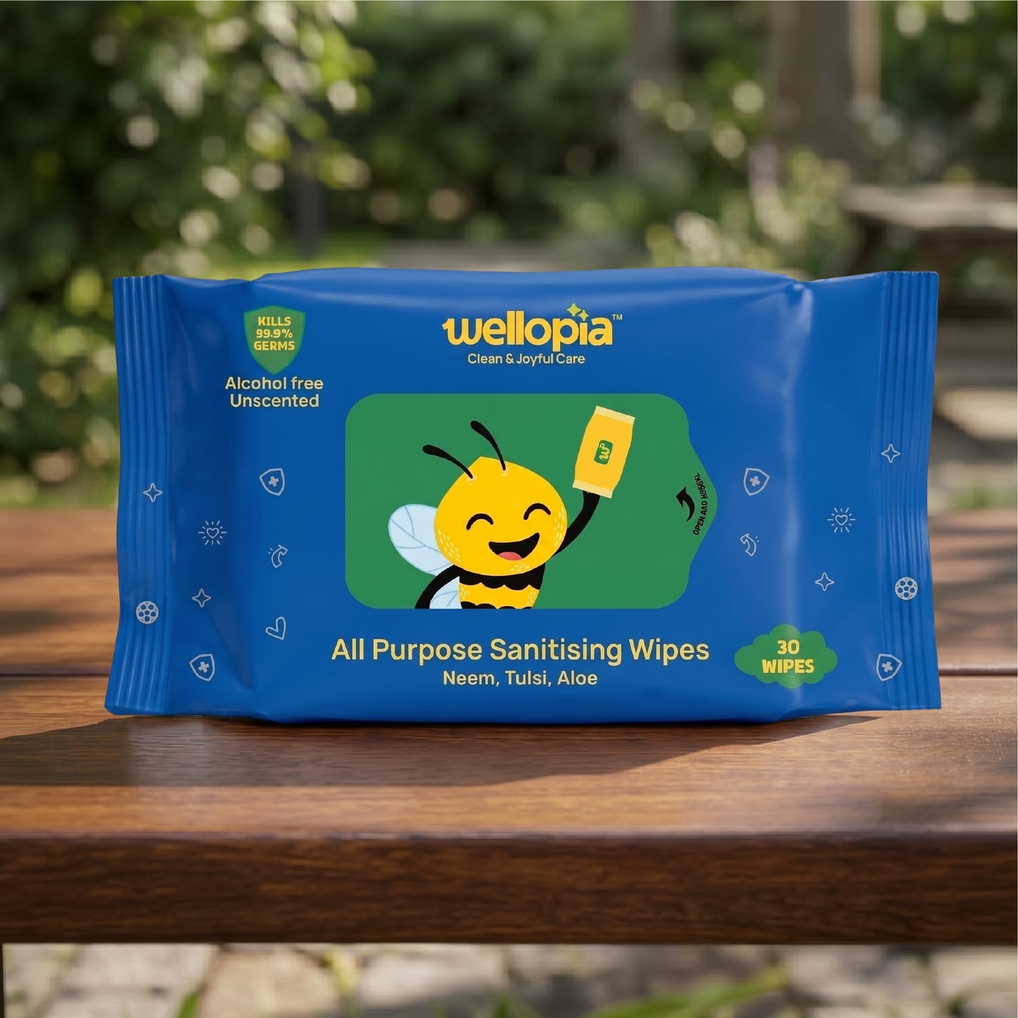 All purpose Sanitising Wipes, 30 Count (Ages 6 Months+)
