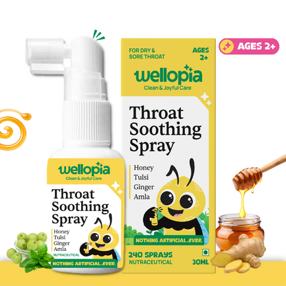 Throat Soothing Spray (Ages 2+), 240 Sprays