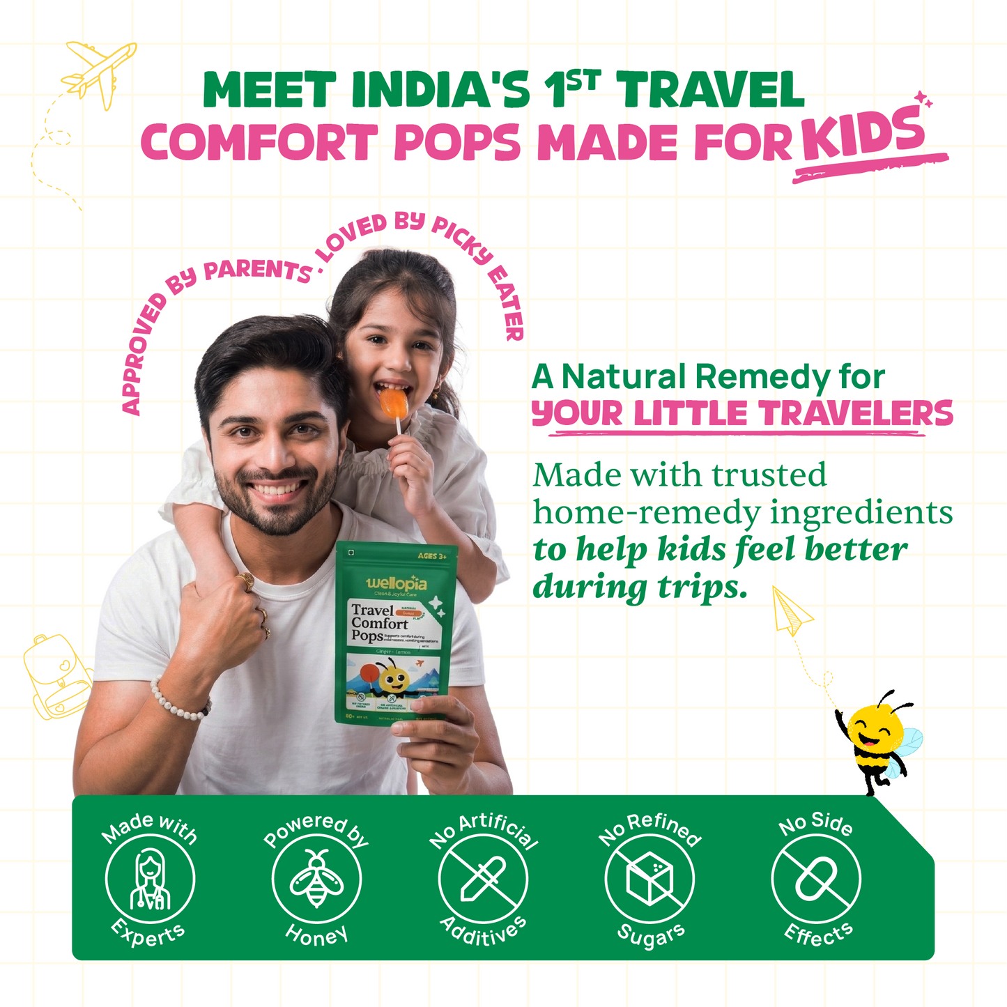 Travel Comfort Pops (Ages 3+)