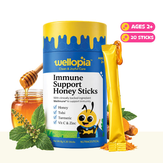 Immune Support Honey Sticks for Kids (Ages 2+) | Daily Immunity Support